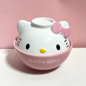 Vintage Y2K 2000s Mcbling Sanrio hello kitty rice bowl